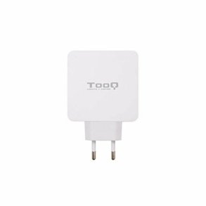 USB-oplader vggen TooQ TQWC-2SC03WT Hvid 48 W
