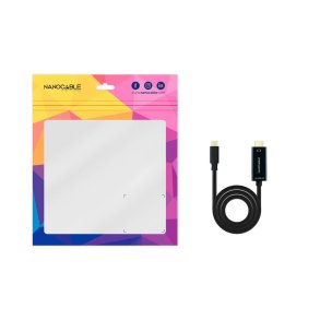 USB-C til HDMI-kabel NANOCABLE 10.15.5102 1,8 m Sort