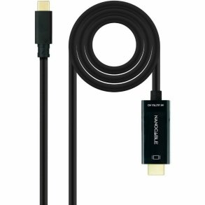 USB-C til HDMI-kabel NANOCABLE 10.15.5105 5 m Sort