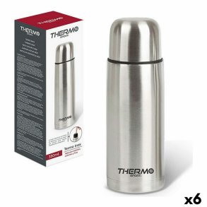F�devaretermometer ThermoSport Rustfrit st�l 350 ml 6,8 x 19,3 cm (6 enheder)