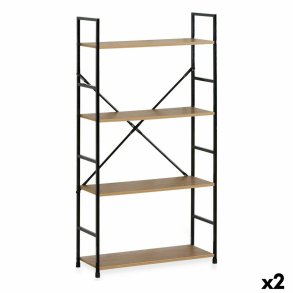 Hylder Confortime 4 Hylder Metal 58,6 x 23,5 x 112 cm (2 enheder)