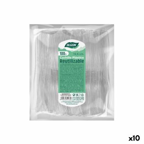 Knivst Algon Genanvendelig Hvid 10 enheder 19,6 cm