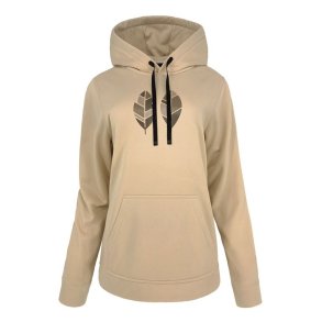 H�ttetr�je til Kvinde Joluvi Hoodie Land Beige