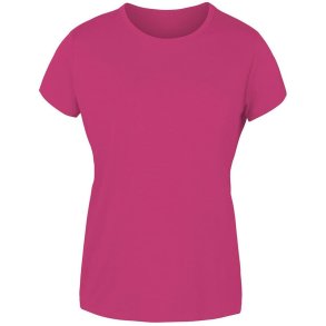 Kort�rmet T-shirt til Kvinder Joluvi Fuchsia