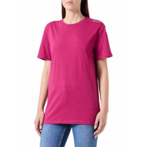 Kort�rmet T-shirt til Kvinder Joluvi Combed Cotton Lilla