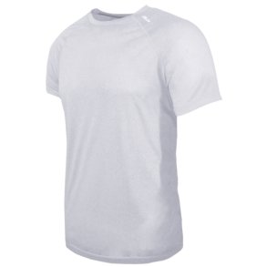 Kort�rmet T-shirt til M�nd Joluvi Silver Hvid