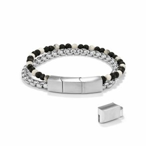 Armbnd til mnd Radiant RH000301 Slvfarvet
