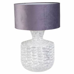 Bordlampe Alexandra House Living Hvid Jern 35 x 69 x 35 cm