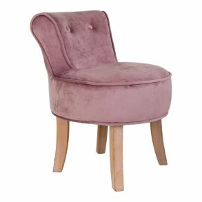 Stol Alexandra House Living Pink Fljl Gummi 46 x 58 x 45 cm