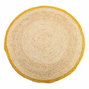Tppe Alexandra House Living Brun Naturlig fiber 120 x 120 cm Cirkulr