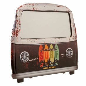 Vgspejl Alexandra House Living Sort 72 x 5 x 82 cm Rektangulr