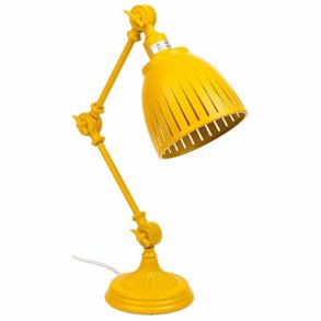 Flexo/skrivebordslampe Alexandra House Living Gul Metal 13 x 43 x 25 cm