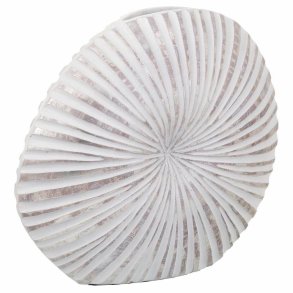 Vase Alexandra House Living Slvfarvet Polyesterharpisk 13 x 35 x 38 cm