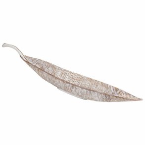 Borddekoration Alexandra House Living Hvid Polyesterharpisk 15 x 20 x 95 cm Ark