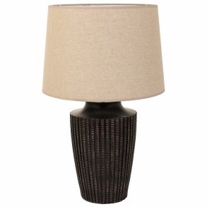 Bordlampe Alexandra House Living Brun Polyesterharpisk 220-240 V 28 x 50 x 28 cm