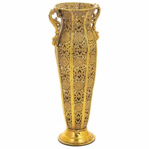 Vase Alexandra House Living Guld Jern 12 x 38 x 16 cm