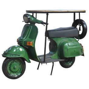 Flaskestativ bar Alexandra House Living Drive Grn 66 x 115 x 185 cm