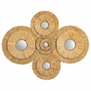 Vgspejl Alexandra House Living Brun 77 x 3 x 97 cm Geometri