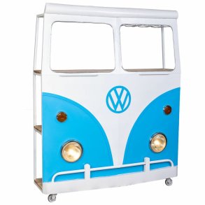 Flaskestativ bar Alexandra House Living Drive Bl Hvid 40 x 135 x 178 cm