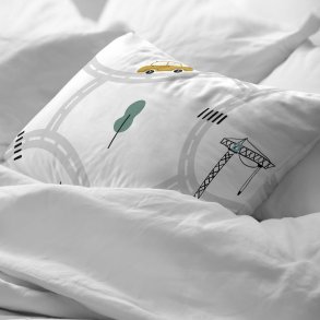 Pudebetrk Kids&Cotton Brail Multifarvet 45 x 125 cm