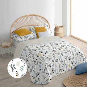 Nordisk cover Decolores Santorini Mint 175 Trde 200 x 200 cm