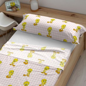 Sengetj st Looney Tunes Tweety Multifarvet 175 x 270 cm