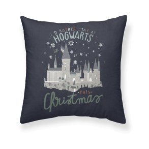 Pudebetrk Harry Potter Magical Christmas Multifarvet Mrkebl 50 x 50 cm