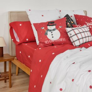 Nordisk cover Muaré Laponia Hvid 260 x 240 cm Seng 180