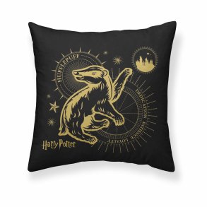 Pudebetrk Harry Potter Hufflepuff Sort Multifarvet 50 x 50 cm
