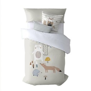 Nordisk cover Kids&Cotton Kenai Big Multifarvet 180 x 220 cm