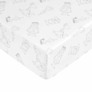 Monteret bundark The Flinstones Multifarvet Seng 90