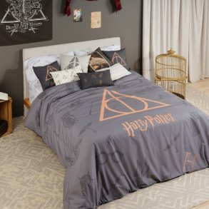 Nordisk cover Harry Potter Deathly Hallows Multifarvet 175 Trde 260 x 240 cm Seng 180