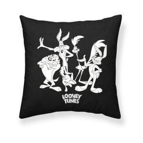 Pudebetrk Looney Tunes Looney B&w A Sort Multifarvet 45 x 45 cm