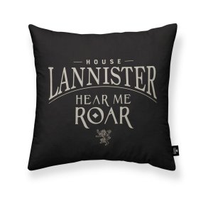 Pudebetrk Game of Thrones Lannister A Sort Multifarvet 45 x 45 cm
