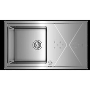 Vask med et rum Teka BROOKLYN 50 MXP 1C 1E Stl