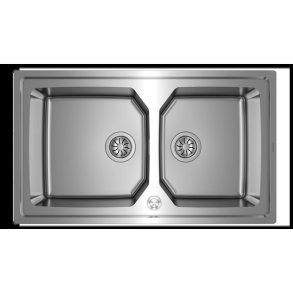 Vask med to rum Teka BROOKLYN