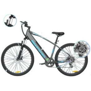 Elektrisk cykel Smartgyro SENDA 2 10000 mAh Sort 350 W 27,5
