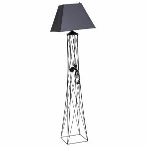 Gulvlampe Alexandra House Living Sort Gr 42 x 160 x 42 cm