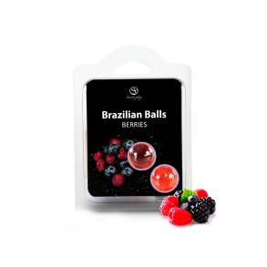 Glidecreme Secret Play R�de Frugter 4 ml 2 Dele