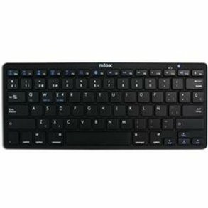 Tastatur Nilox NXKB01B Sort Spansk qwerty