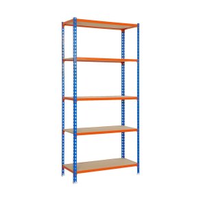 Hylder Simon Rack Maderclick 5/400 750 kg Metal 5 Hylder spnplade (180 x 90 x 40 cm)