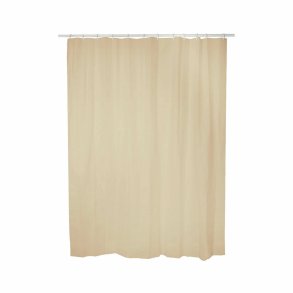 Brusebadsforhng Exma basic Beige PVC 140 x 180 cm