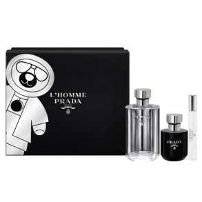 Parfume s�t til m�nd L'homme Prada (3 pcs)