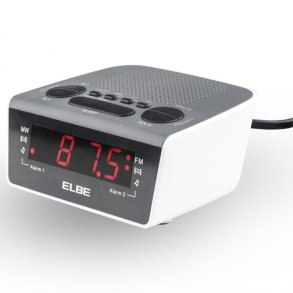 Clockradio ELBE CR-932 AM/FM Hvid