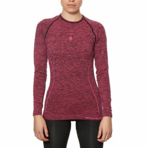 Termisk T-shirt til Kvinder Sport Hg Hg-8052 Sort Magenta