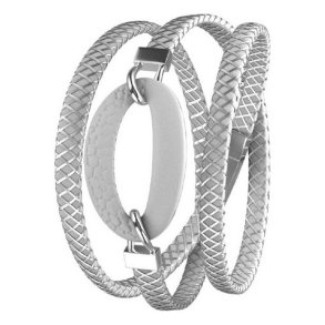 Armbnd til kvinder Panarea BM1B21 Hvid Slv Slvfarvet (60 cm)