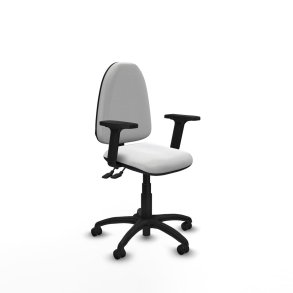 Kontorstol Piqueras y Crespo B2D01RF Hvid