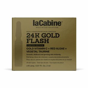 Ampuller laCabine 24K GOLD FLASH 2 ml 10 enheder