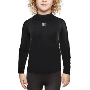 Termisk T-shirt til B�rn Sport Hg Eleven Sort