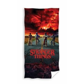 Strandhndklde Stranger Things 70 x 140 cm